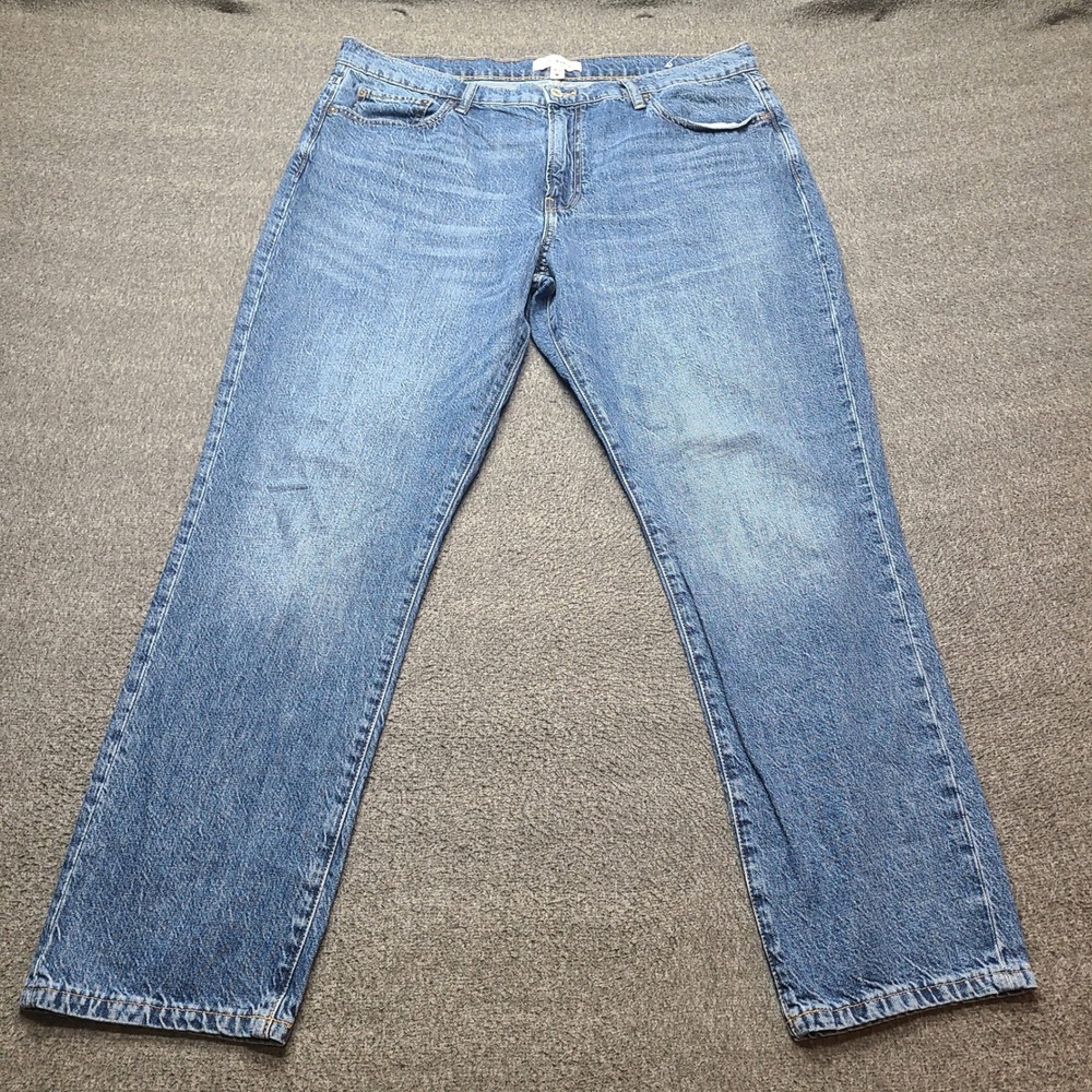 Athletic Straight Mens 38x30 Blue Excellent Denim Jeans Pants Casual Work